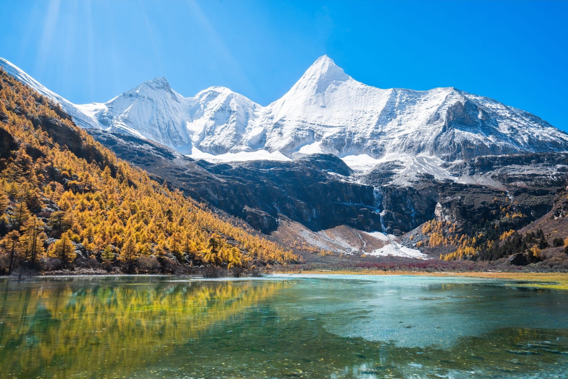 Snow Mountain in daocheng yading
